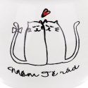 Kubek ceramiczny z uchem koty kotki do picia kawy herbaty 300 ml Kubek ceramiczny z uchem koty kotki do picia kawy herbaty 300 ml