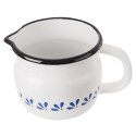 Kubek garnek emaliowany retro 10 cm 0,8 l Kubek garnek emaliowany retro 10 cm 0,8 l