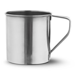 Kubek garnek stalowy z uchwytem turystyczny wędkarski 8 cm 300 ml