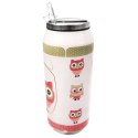 Kubek termiczny termos bidon sowa PUSZKA 400 ml Kubek termiczny termos bidon sowa PUSZKA 400 ml