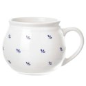 Kubek z uchem ceramiczny biały MODROBILA 190 ml Kubek z uchem ceramiczny biały MODROBILA 190 ml