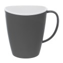 Kubek z uchem do picia kawy herbaty napojów plastikowy turystyczny AURA 380 ml Kubek z uchem do picia kawy herbaty napojów plastikowy turystyczny AURA 380 ml