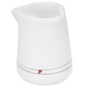 Mlecznik / dzbanuszek na mleko ceramiczny biały SERDUSZKA 120 ml