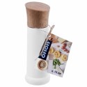 Młynek do mielenia przypraw pieprzu soli ręczny manualny drewniany biały 20 cm Młynek do mielenia przypraw pieprzu soli ręczny manualny drewniany biały 20 cm