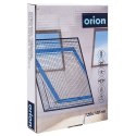 Moskitiera siatka na okno dachowe owady komary 120x140 cm czarna