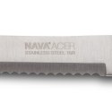 Nóż kuchenny stalowy do chleba pieczywa bułek bagietek antypoślizgowy ACER 32,5 cm