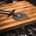 Nóż okrągły radełko do krojenia pizzy stalowy krajalnica krajacz 21 cm
