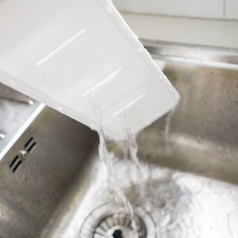 Organizer wkład do szuflady na sztućce biały 39x11,5x5,5 cm