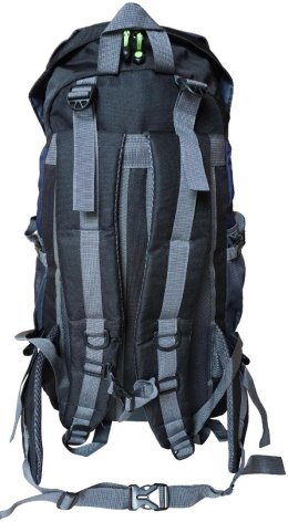 Plecak Turystyczny do Wędrówek Damski Męski Niebieski Pojemny KUBISPORT 50 L