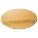 Podkład pod tort, ciasto złoty 30 cm