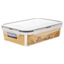 Pojemnik na żywność dzielony z uszczelką szczelny z przegródkami 3 wkłady lunchbox 1 l Pojemnik na żywność dzielony z uszczelką szczelny z przegródkami 3 wkłady lunchbox 1 l