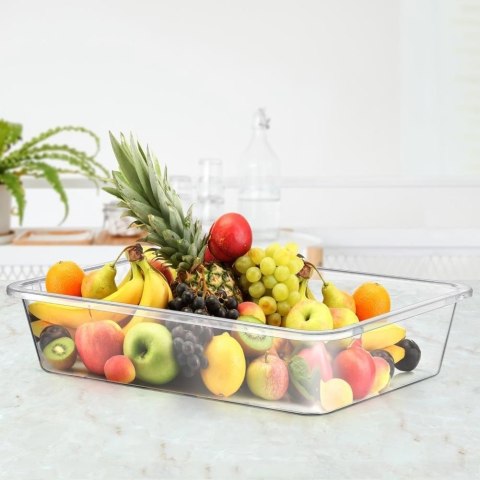 Pojemnik organizer do lodówki zamrażarki prostokątny 46x33x9,5 cm 10 l Pojemnik organizer do lodówki zamrażarki prostokątny 46x33x9,5 cm 10 l