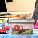 Pojemnik pudełko do przechowywania żywności z pokrywką klipsami 3 l