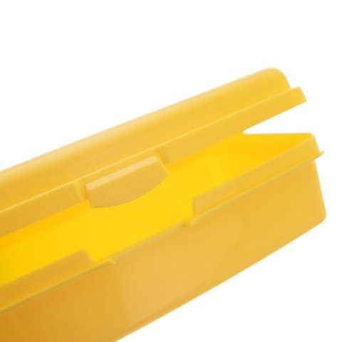 Pojemnik śniadaniowy żółty 21x9,5x5,5cm Pojemnik śniadaniowy żółty 21x9,5x5,5cm