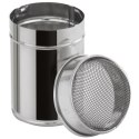 Pojemnik z sitkiem do cukru pudru cynamonu czekolady 180 ml Pojemnik z sitkiem do cukru pudru cynamonu czekolady 180 ml
