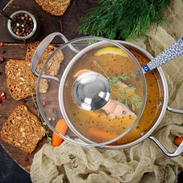 Pokrywka szklana do garnka patelni 16 cm