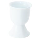 Porcelanowa podstawka do jajek kieliszek na jajko na jajka biała Porcelanowa podstawka do jajek kieliszek na jajko na jajka biała
