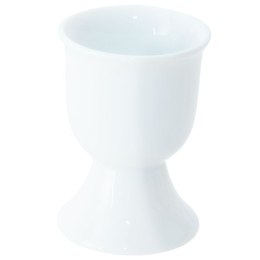 Porcelanowa podstawka do jajek kieliszek na jajko na jajka biała