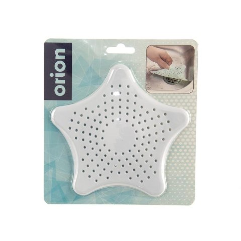 Sitko do zlewu z przyssawkami białe16 cm