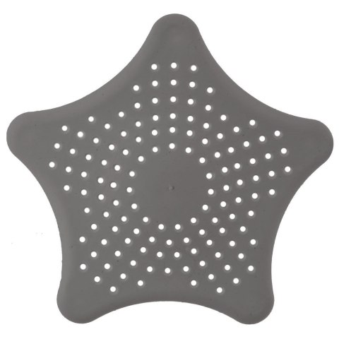 Sitko do zlewu z przyssawkami szare 16 cm