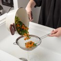 Sitko kuchenne stalowe cedzak durszlak stalowy 20 cm