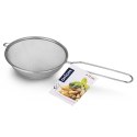 Sitko kuchenne stalowe z rączką okrągłe cedzak durszlak przesiewacz 12 cm