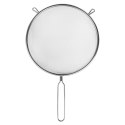 Sitko kuchenne stalowe z rączką okrągłe cedzak durszlak przesiewacz 16 cm Sitko kuchenne stalowe z rączką okrągłe cedzak durszlak przesiewacz 16 cm
