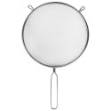 Sitko kuchenne stalowe z rączką okrągłe cedzak durszlak przesiewacz 20 cm Sitko kuchenne stalowe z rączką okrągłe cedzak durszlak przesiewacz 20 cm