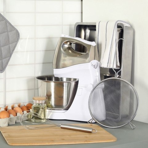 Sitko kuchenne stalowe z rączką okrągłe cedzak durszlak przesiewacz 20 cm Sitko kuchenne stalowe z rączką okrągłe cedzak durszlak przesiewacz 20 cm