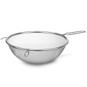 Sitko kuchenne stalowe z rączką okrągłe cedzak durszlak przesiewacz 20 cm Sitko kuchenne stalowe z rączką okrągłe cedzak durszlak przesiewacz 20 cm
