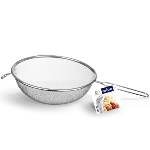 Sitko kuchenne stalowe z rączką okrągłe cedzak durszlak przesiewacz 20 cm Sitko kuchenne stalowe z rączką okrągłe cedzak durszlak przesiewacz 20 cm