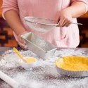 Sitko kuchenne stalowe z rączką okrągłe cedzak durszlak przesiewacz 20 cm Sitko kuchenne stalowe z rączką okrągłe cedzak durszlak przesiewacz 20 cm