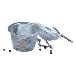 Sitko stalowe koszyk na przyprawy do przypraw gotowania zupy wywaru 6 cm
