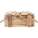 Skrzynka drewniana / pojemnik z pokrywką do przechowywania 30x21x12 cm Skrzynka drewniana / pojemnik z pokrywką do przechowywania 30x21x12 cm