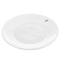 Spodek / talerzyk mały ceramiczny biały SERDUSZKA 12 cm