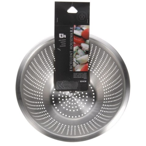 Stalowy cedzak kuchenny durszlak sitko 24 cm
