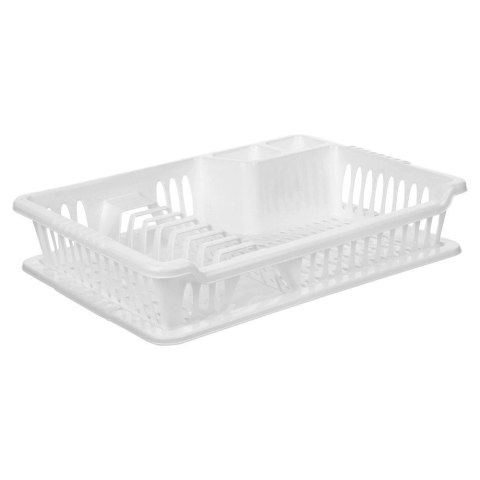 Suszarka na naczynia biała 40x29x8,5 cm Suszarka na naczynia biała 40x29x8,5 cm