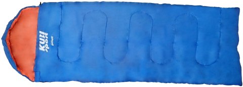 Śpiwór Turystyczny Kempingowy Ciepły Lekki Kołdra Zagłówek KUBISPORT 220x75 cm