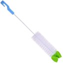 Szczotka myjka do czyszczenia butelek butelki karafki z gąbką 41 cm Szczotka myjka do czyszczenia butelek butelki karafki z gąbką 41 cm