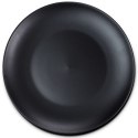 Talerz ceramiczny czarny obiadowy płytki na obiad SOHO 26,5 cm