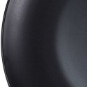 Talerz ceramiczny czarny obiadowy płytki na obiad SOHO 26,5 cm