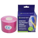 Taśma Kinezjologiczna MASTER 5 cm x 5 m Różowa Taśma Kinezjologiczna MASTER 5 cm x 5 m Różowa