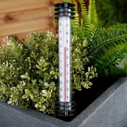 Termometr zewnętrzny wbijany biały 23 cm