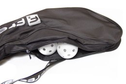 Torba na 2 Kije do Unihokeja Czarna Solidna Wytrzymała KUBISPORT 103 cm