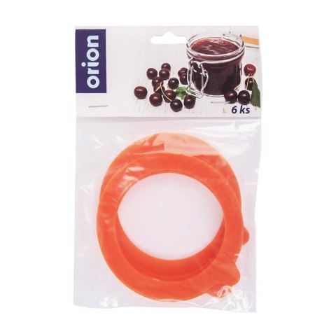 Uszczelka silikonowa do słoików z klipsem 8,1 cm 6 szt. ORION