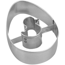 Wykrawacz cukierniczy stalowy / foremka do ciastek pierników jajko zestaw 2 szt.