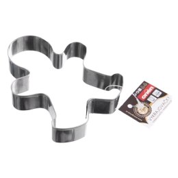 Wykrawacz cukierniczy stalowy / foremka do ciastek pierników ludzik 10 cm