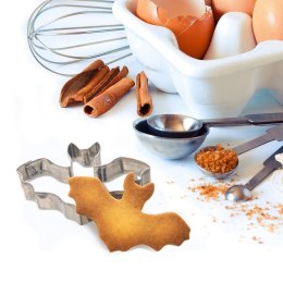 Wykrawacz cukierniczy stalowy foremka do ciastek pierników nietoperz 8 cm