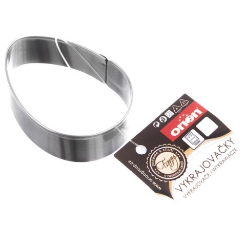 Wykrawacz cukierniczy stalowy foremka do ciastek pierników wielkanocna jajko 5,5 cm