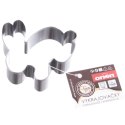 Wykrawacz cukierniczy stalowy / foremka do ciastek pierników zajączek 6,5 cm